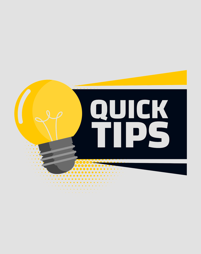 Kurze Tipps